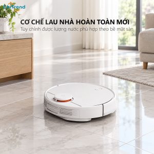 Robot hút bụi lau nhà Xiaomi Mijia Vacuum Mop P tùy chỉnh được lượng nước theo bề mặt sàn